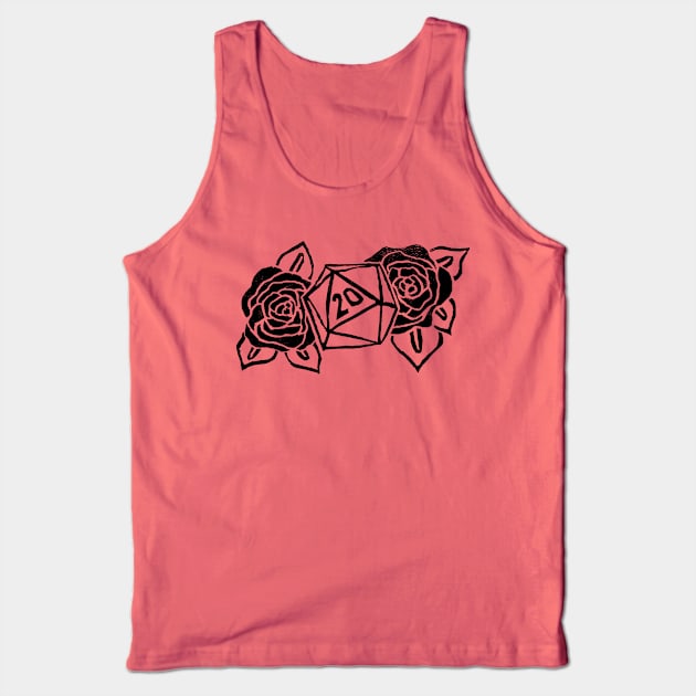 Nat 20 Tank Top by okjenna